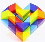 Змейка MoYu 60 блоков Разноцветная